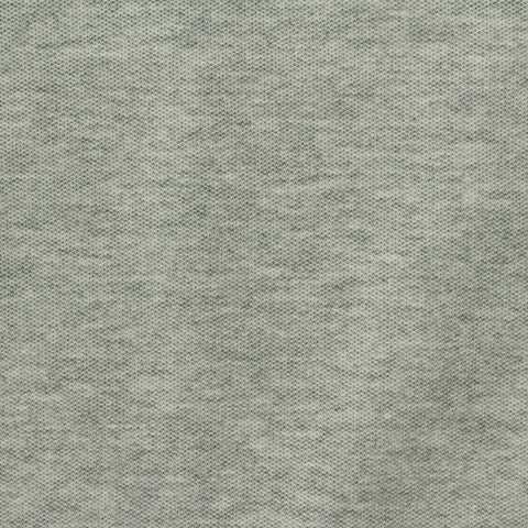 Heather Grey Marl Piqué Knit, Poly-Cotton