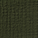 Dark Olive Textured Crepe, Polyester