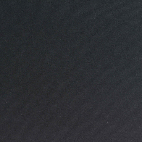 Viscose Stretch Jersey Knit Fabric, 280 gsm, 160 cm — Black