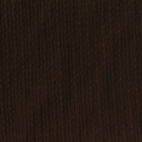 Dark Brown Textured Crepe, Polyester