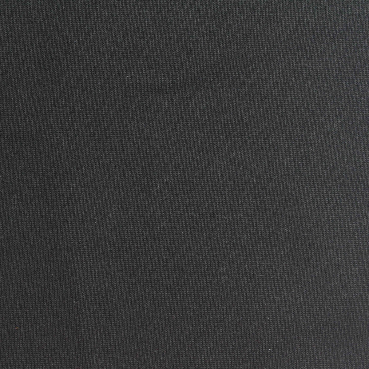 Cotton Polyester French Terry Fabric, 280 gsm, 165 cm — Black