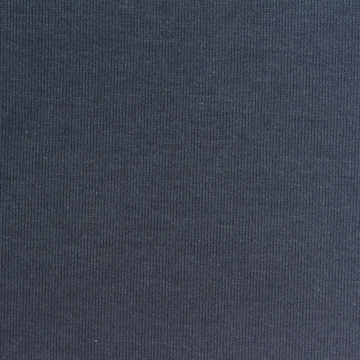 Polyester Cotton Scuba Knit Fabric, 285 gsm, 170 cm — Navy