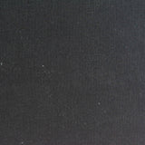 Polyester Cotton French Terry Fabric, 310 gsm, 186 cm — Black
