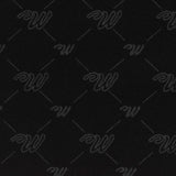 Dark Grey Diagonal-Grid French Terry, Poly-Cotton