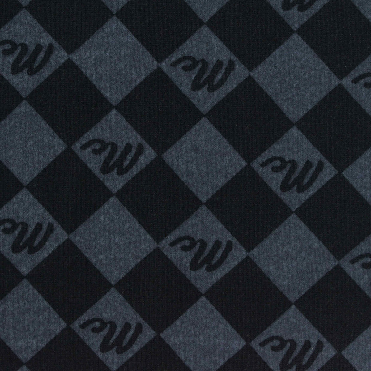 Black Diamond French Terry, Poly-Cotton