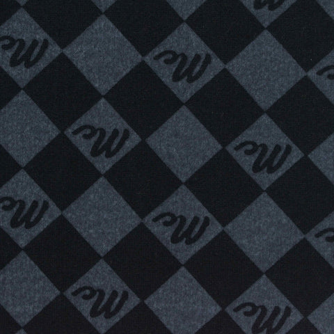 Black Diamond French Terry, Poly-Cotton