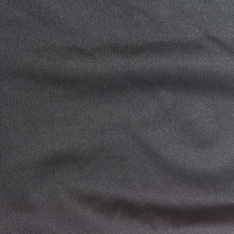 Black Textured Jersey Knit, Polyester
