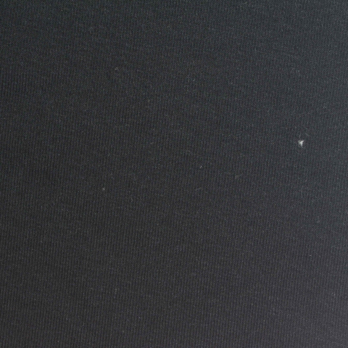 Cotton Stretch Rib Knit Fabric, 180 gsm, 180 cm — Black
