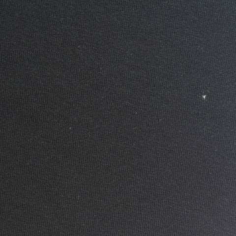 Black Rib Knit, Cotton