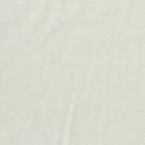100% Cotton Jersey Knit Fabric, 140 gsm, 178 cm — White