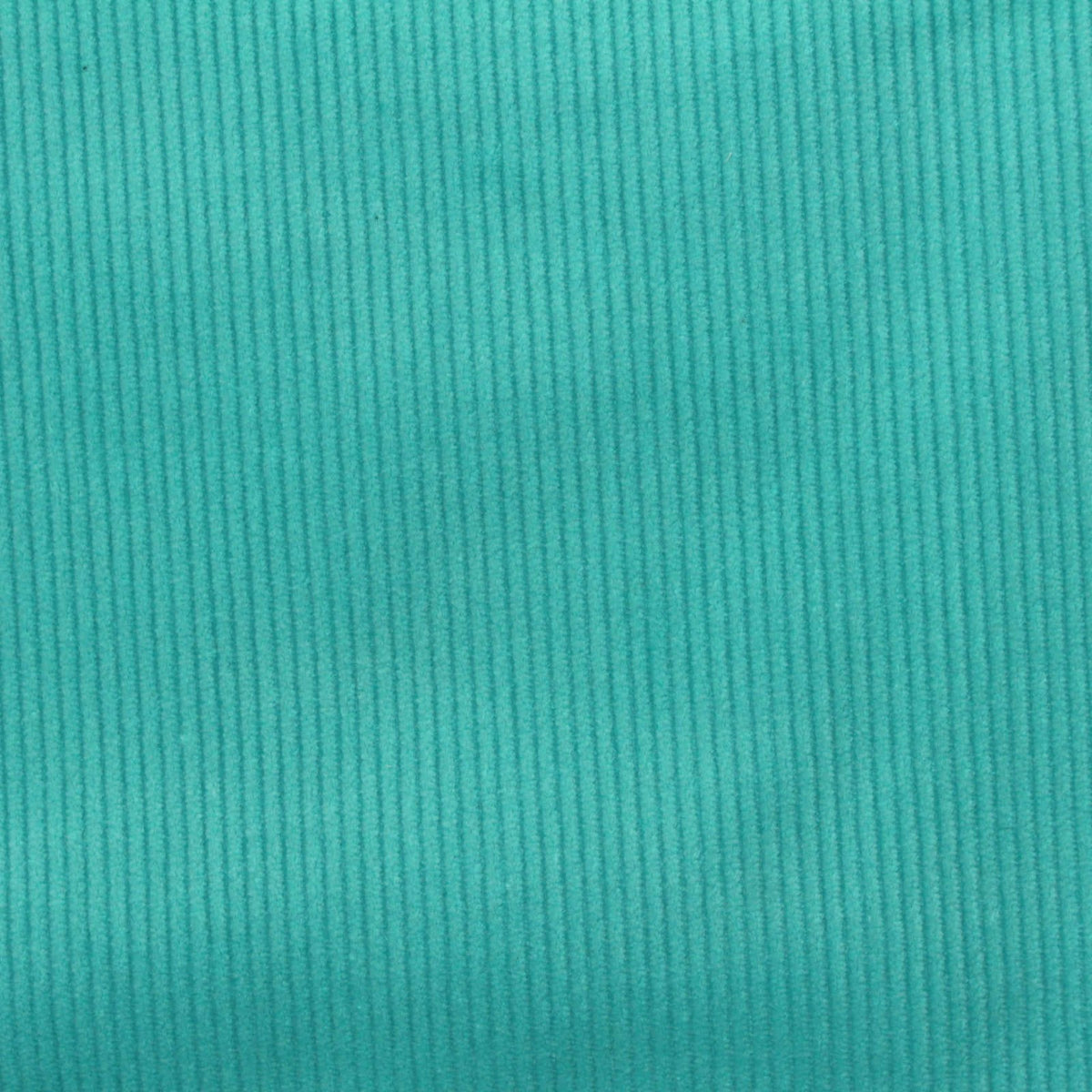 Turquoise Ribbed Corduroy, Cotton