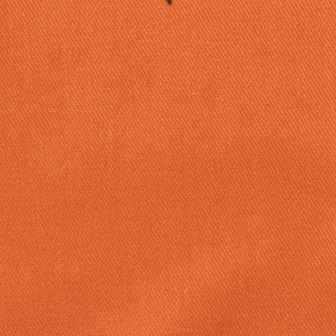 Orange Twill, Cotton-Poly