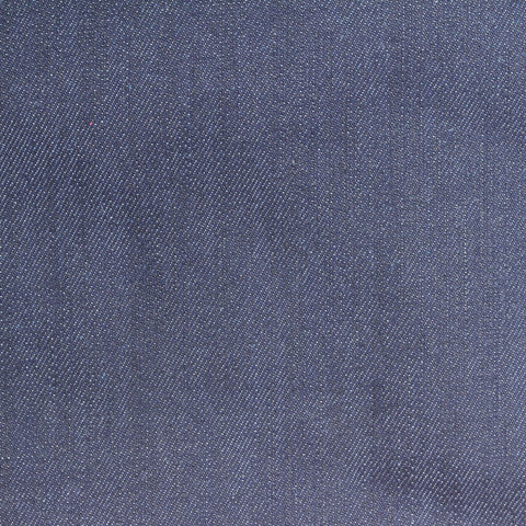 Navy Denim, Cotton-Poly