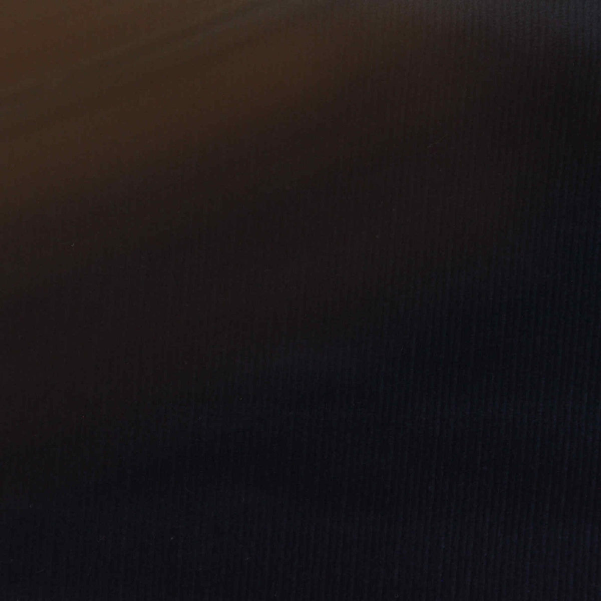 Cotton Stretch Corduroy Fabric, 276 gsm — Black