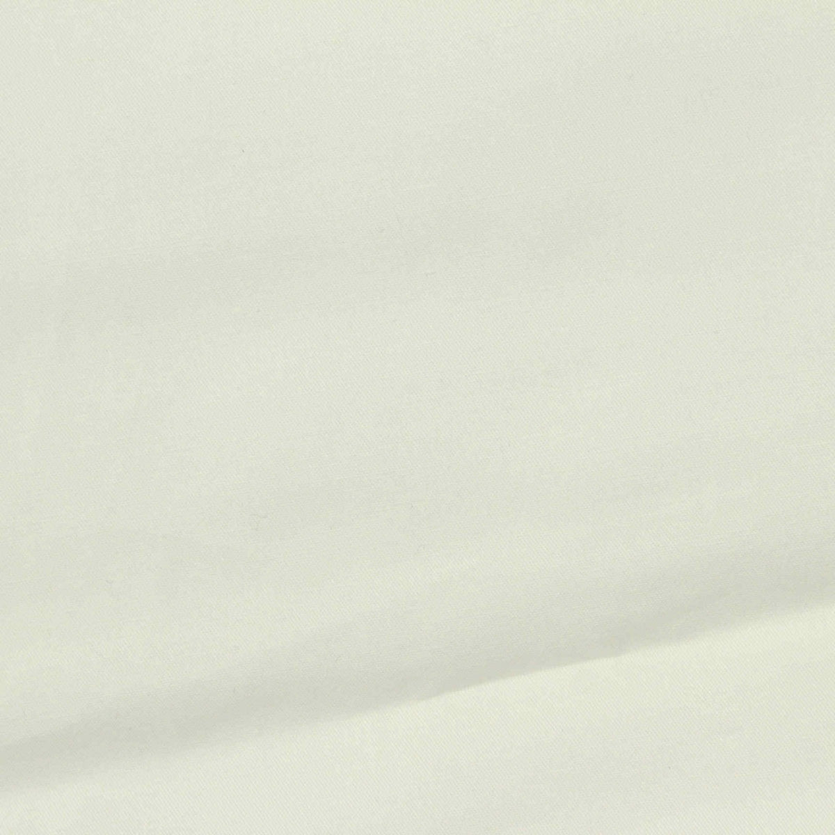 Cotton Stretch Twill Fabric, 144 gsm — White