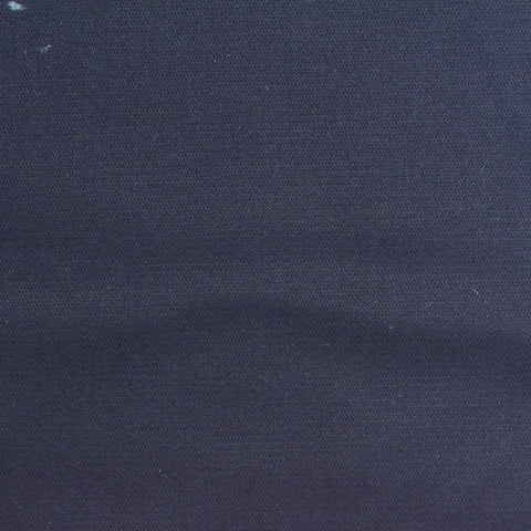 Cotton Stretch Woven Fabric, 186 gsm — Navy