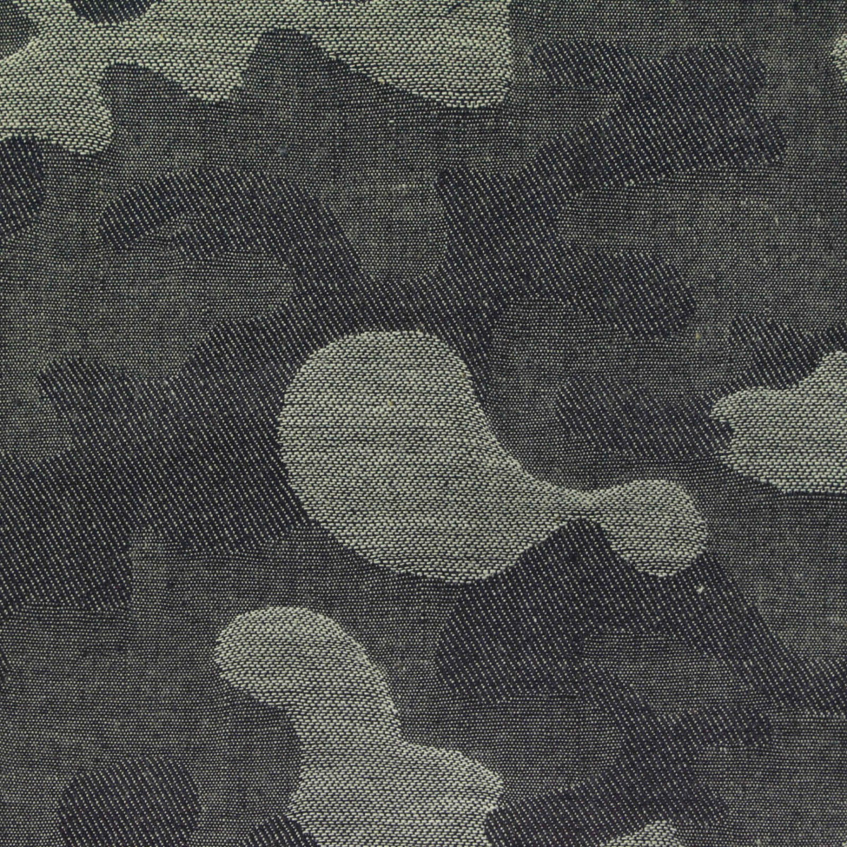 Grey Camo Jacquard, Cotton