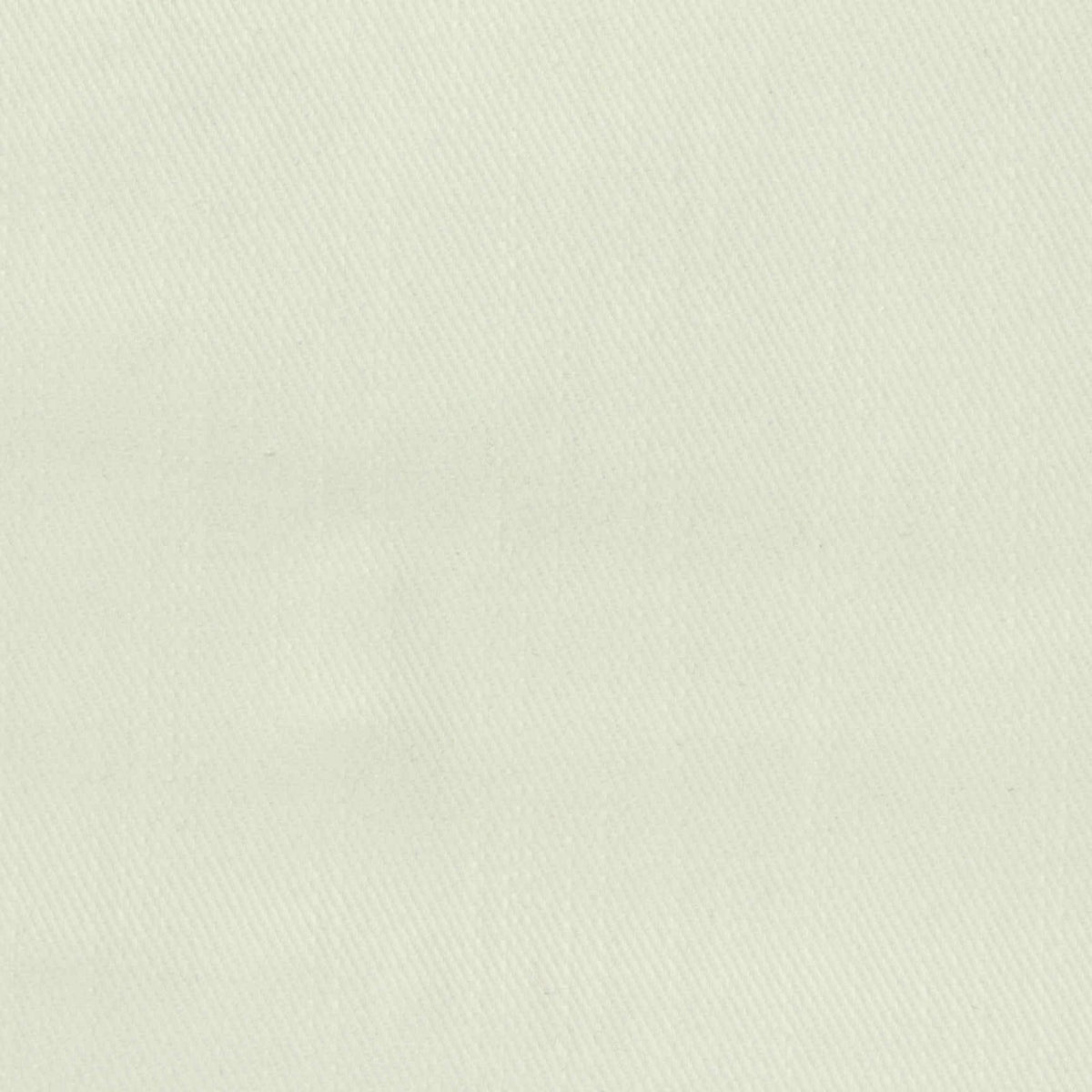 Brushed Cotton Stretch Twill Fabric, 315 gsm — White