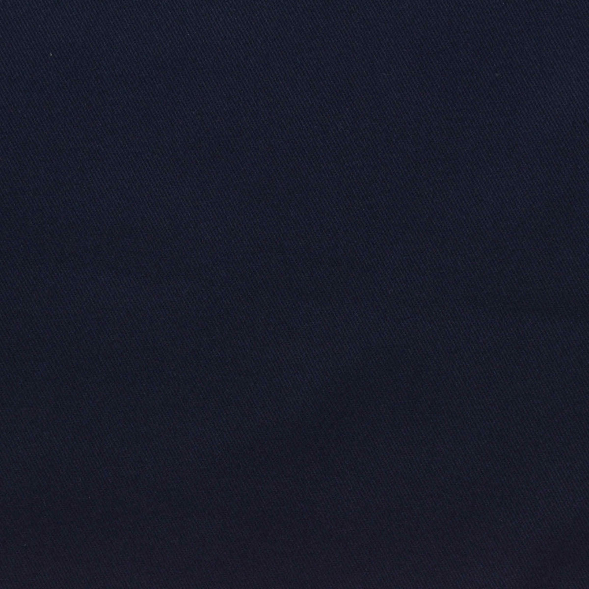 Cotton Stretch Twill Fabric, 230 gsm — Navy