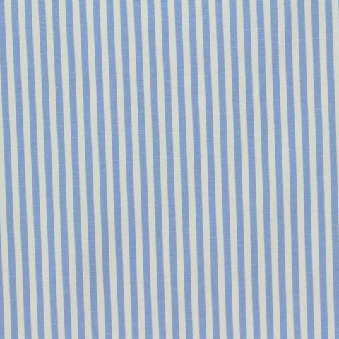 Blue Stripes Woven, Poly-Cotton