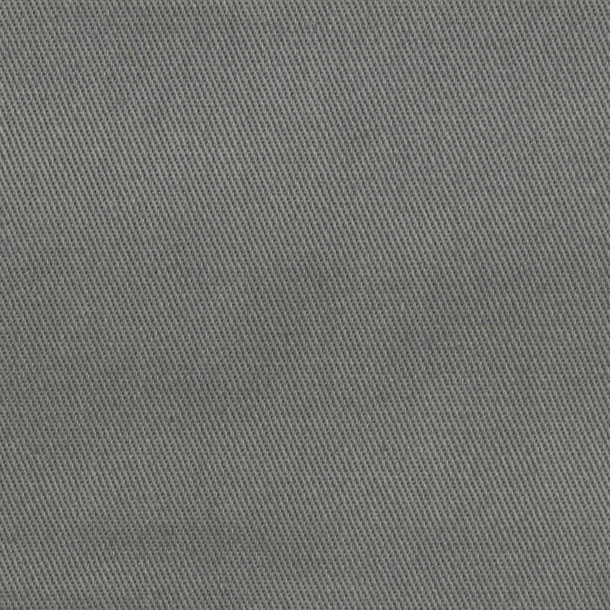 Washed Cotton Stretch Twill Fabric, 356 gsm — Grey