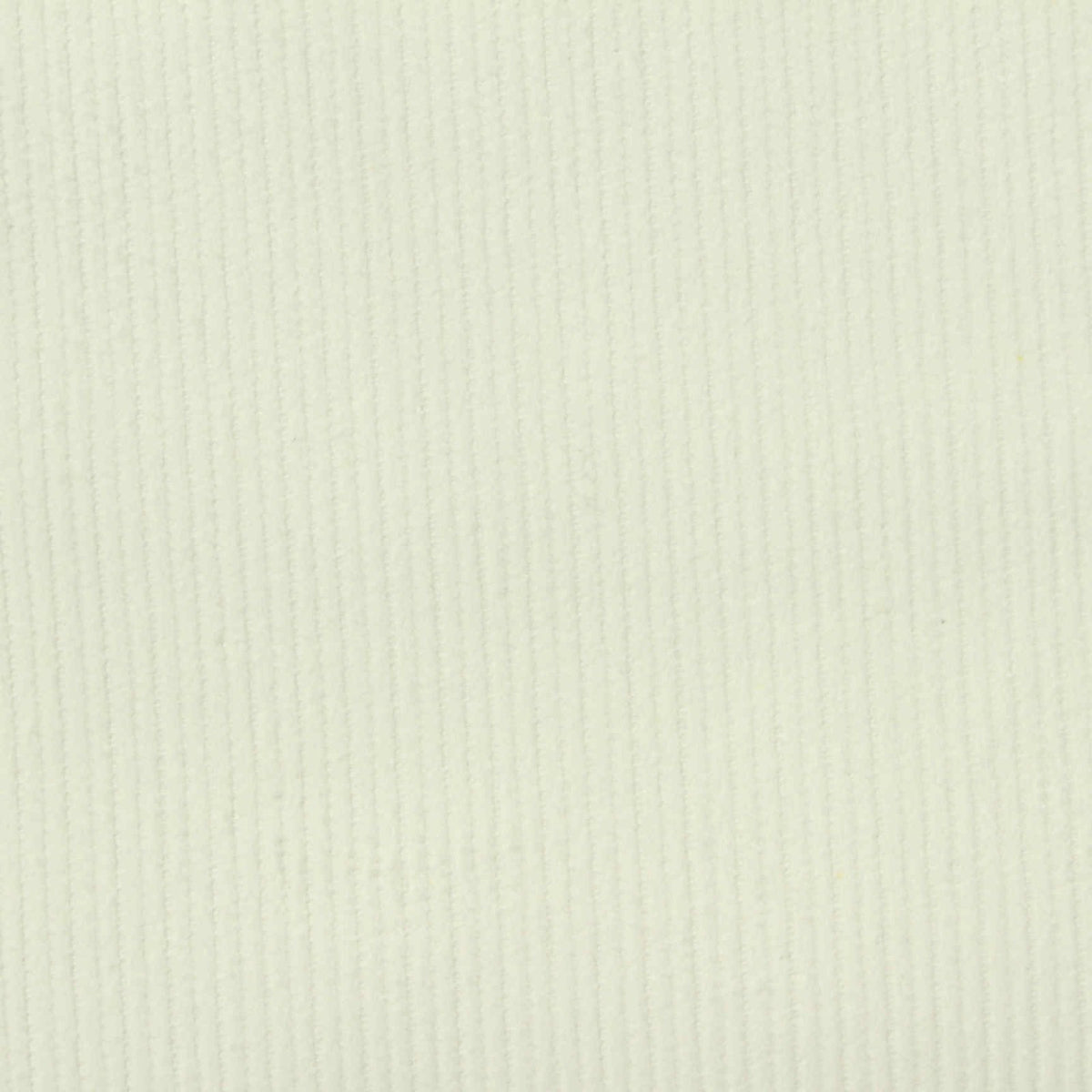 100% Cotton Corduroy Fabric, 293 gsm — White
