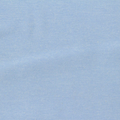 Yarn-Dyed Polyester Cotton Oxford Fabric, 124 gsm — Blue