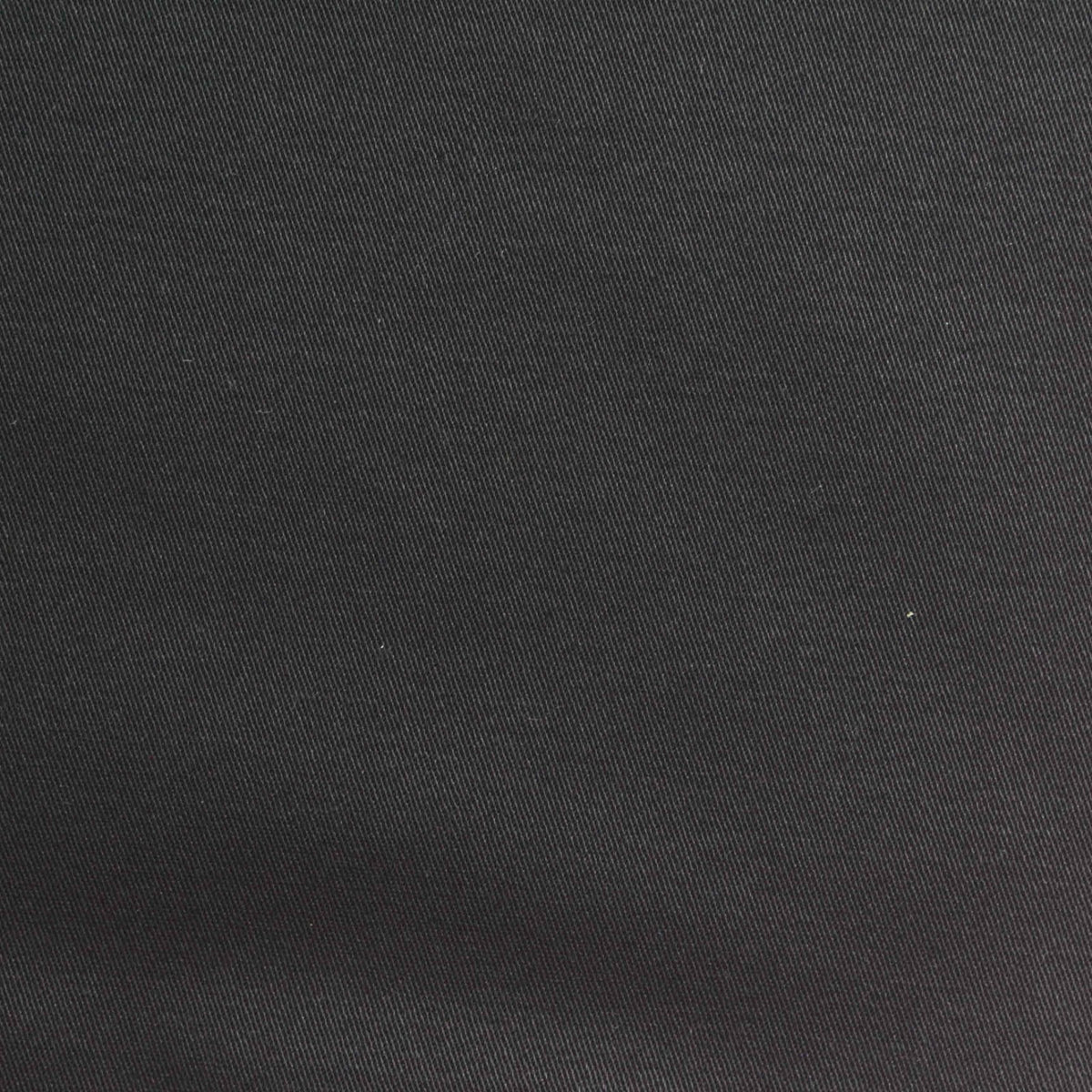 Cotton Stretch Twill Fabric, 246 gsm — Black