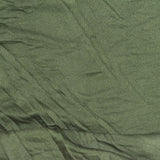Olive Textured Milk Silk Knit, Polyester