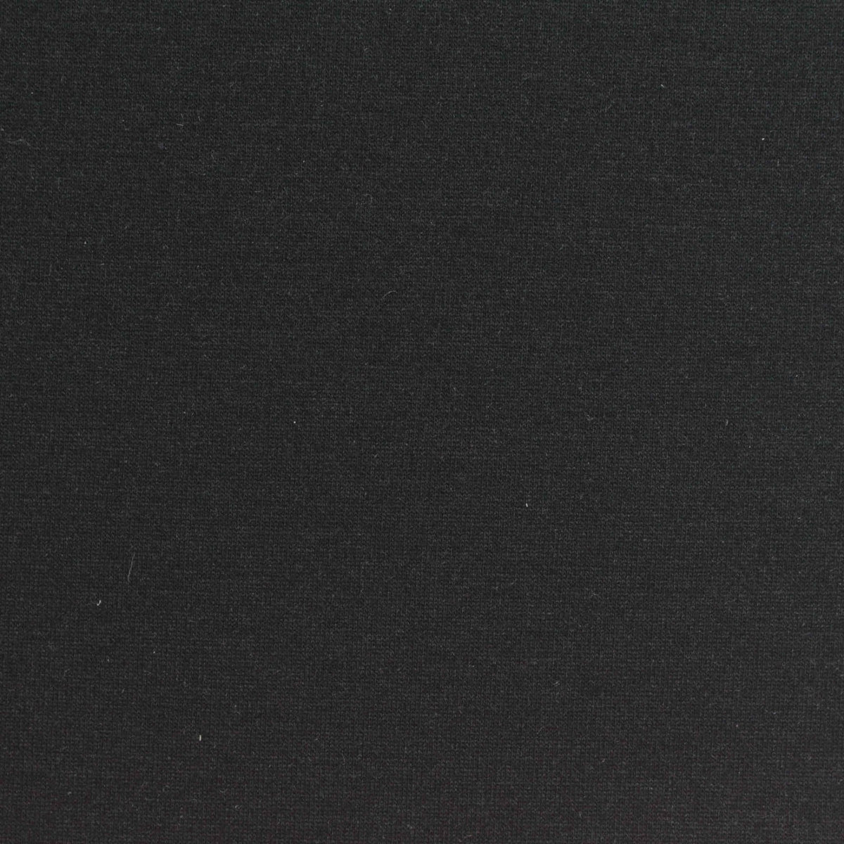 Polyester Viscose Stretch Scuba Knit Fabric, 320 gsm, 160 cm — Black