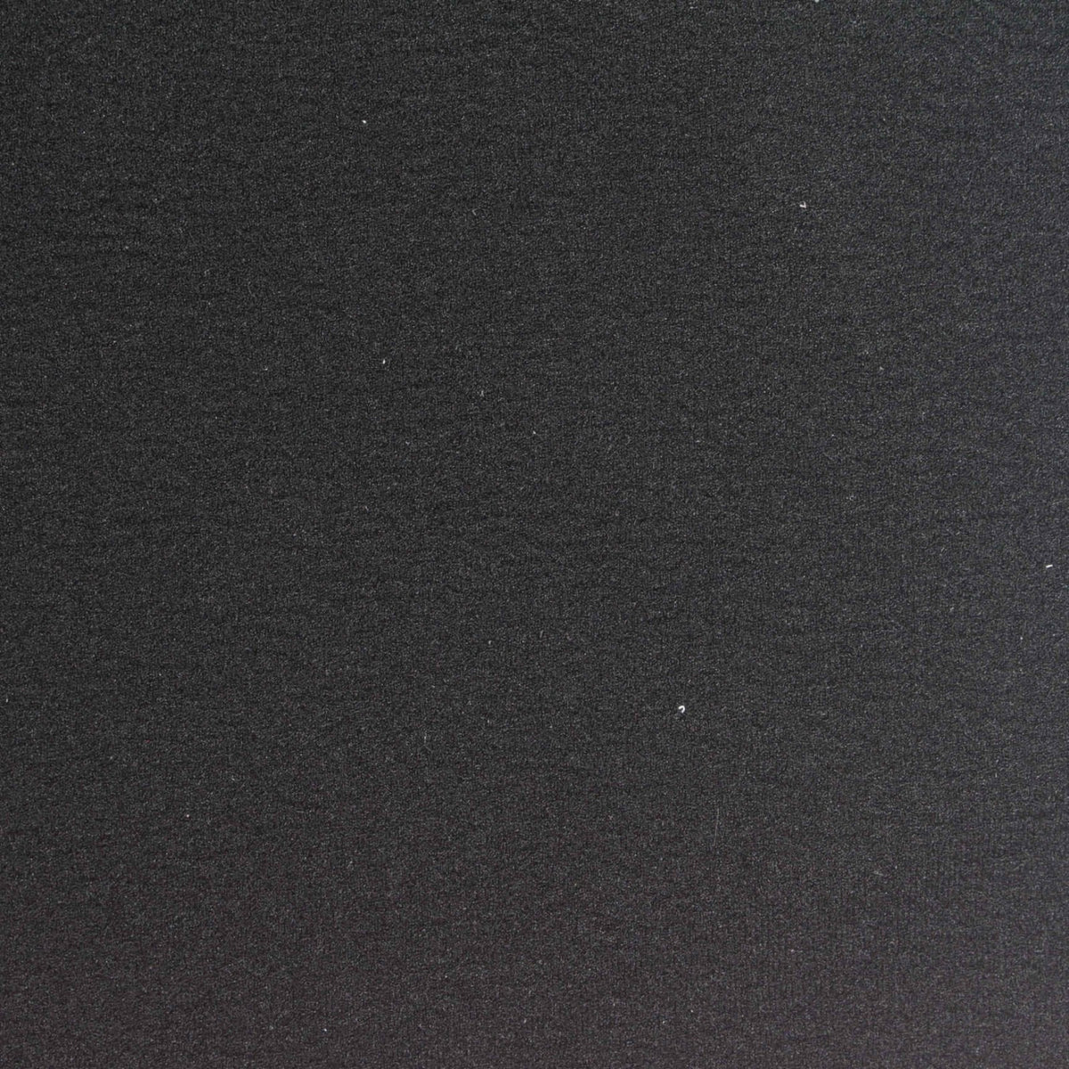 Polyester Stretch Interlock Knit Fabric, 380 gsm, 150 cm — Black