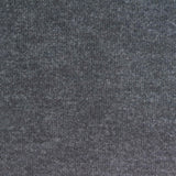 Dark Charcoal Marl Rib Knit, Cotton-Poly