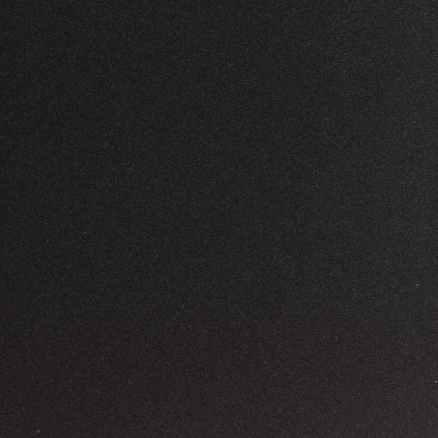 Brushed Polyester Stretch Knit Fabric, 210 gsm, 150 cm — Black