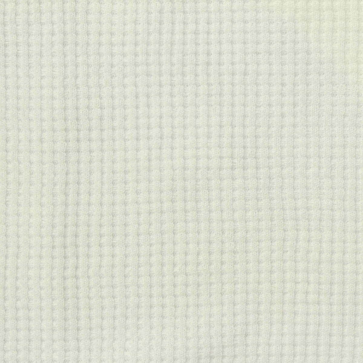 100% Polyester Waffle Knit Fabric, 200 gsm, 170 cm — White