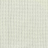 100% Polyester Waffle Knit Fabric, 200 gsm, 170 cm — White