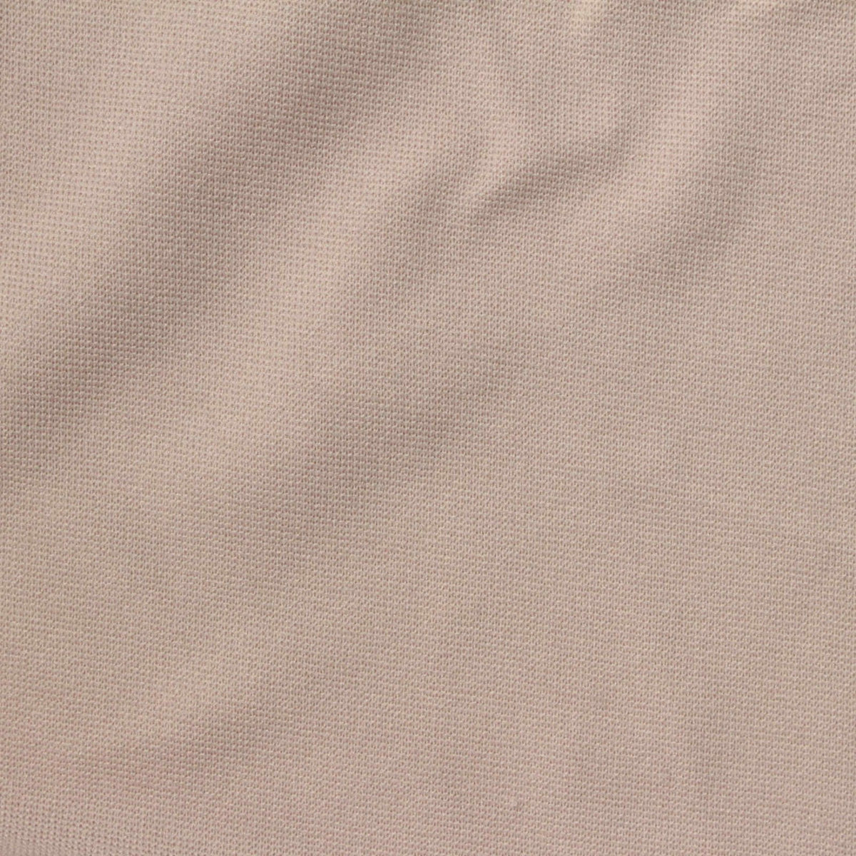 Polyester Stretch Rib Knit Fabric, 200 gsm, 155 cm — Beige