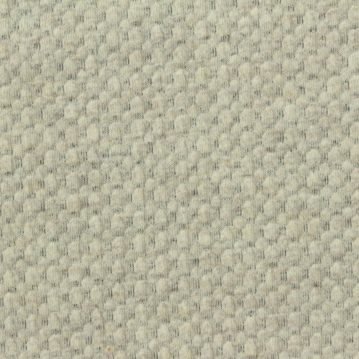Polyester Cotton Stretch Interlock Knit Fabric, 295 gsm, 155 cm — Beige