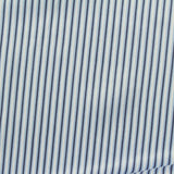 Printed Polyester Stretch Satin Fabric, 85 gsm, 145 cm — Blue