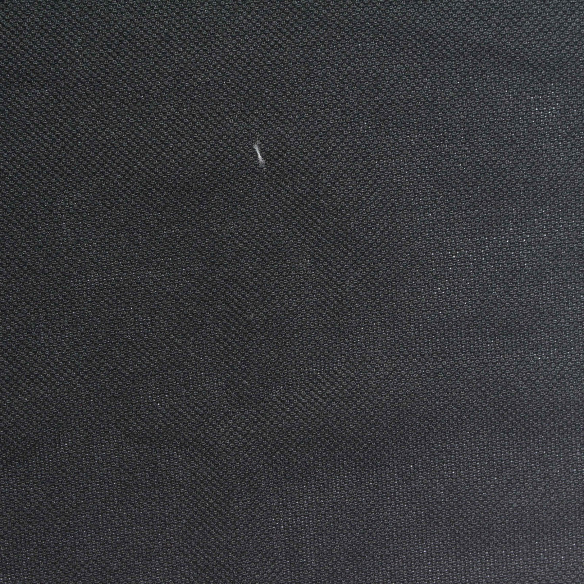 Polyester Stretch Piqué Knit Fabric, 200 gsm, 155 cm — Black
