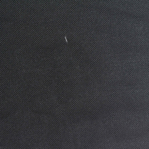Polyester Stretch Piqué Knit Fabric, 200 gsm, 155 cm — Black