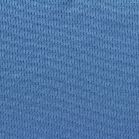 Blue Textured Birdseye Knit, Polyester