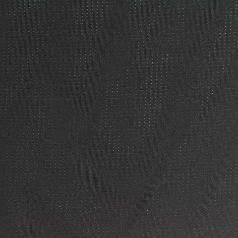Black Textured Birdseye Knit, Polyester