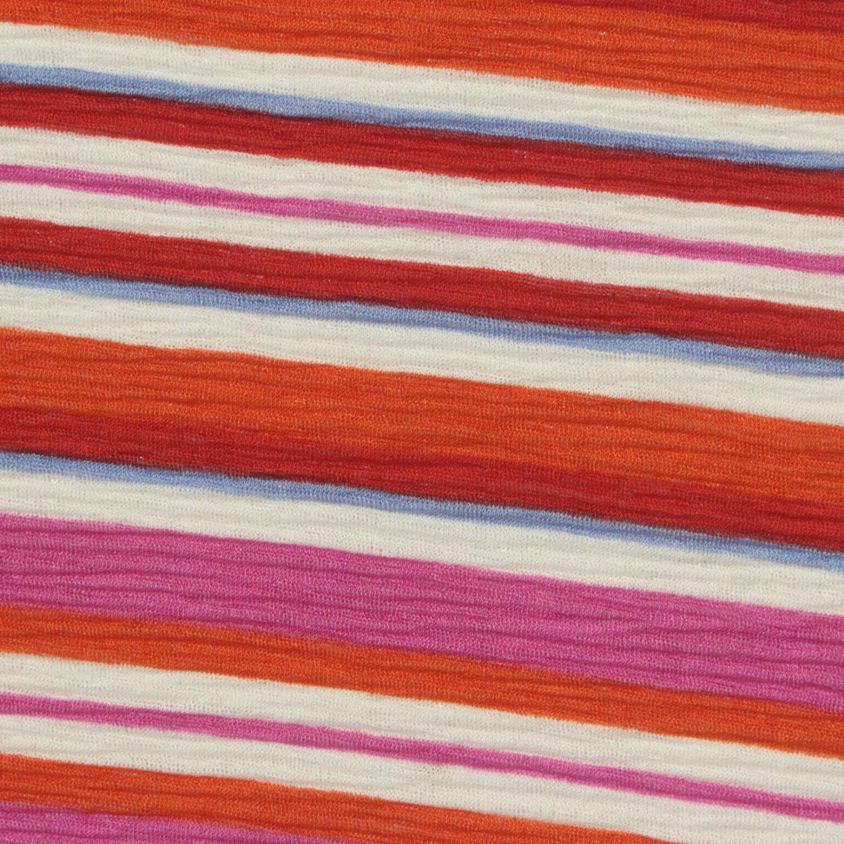 Printed 100% Polyester Plissé Fabric, 120 gsm, 155 cm — Multi