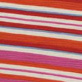 Printed 100% Polyester Plissé Fabric, 120 gsm, 155 cm — Multi