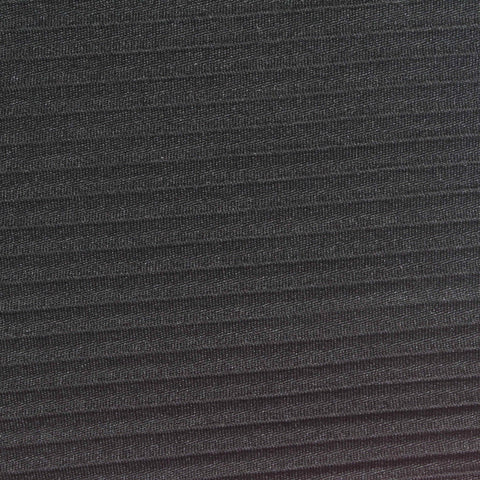 Black Textured Jersey Knit, Polyester