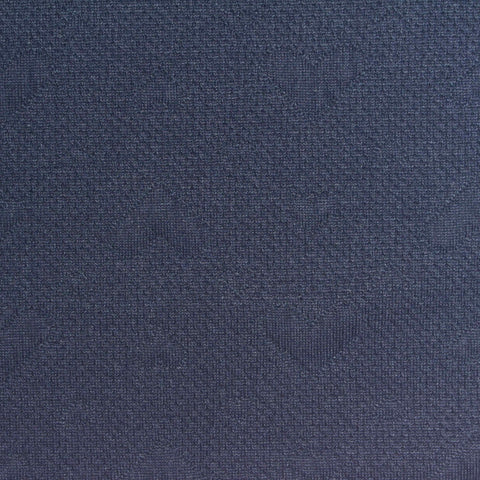 Jacquard Polyester Stretch Knit Fabric, 270 gsm, 160 cm — Navy