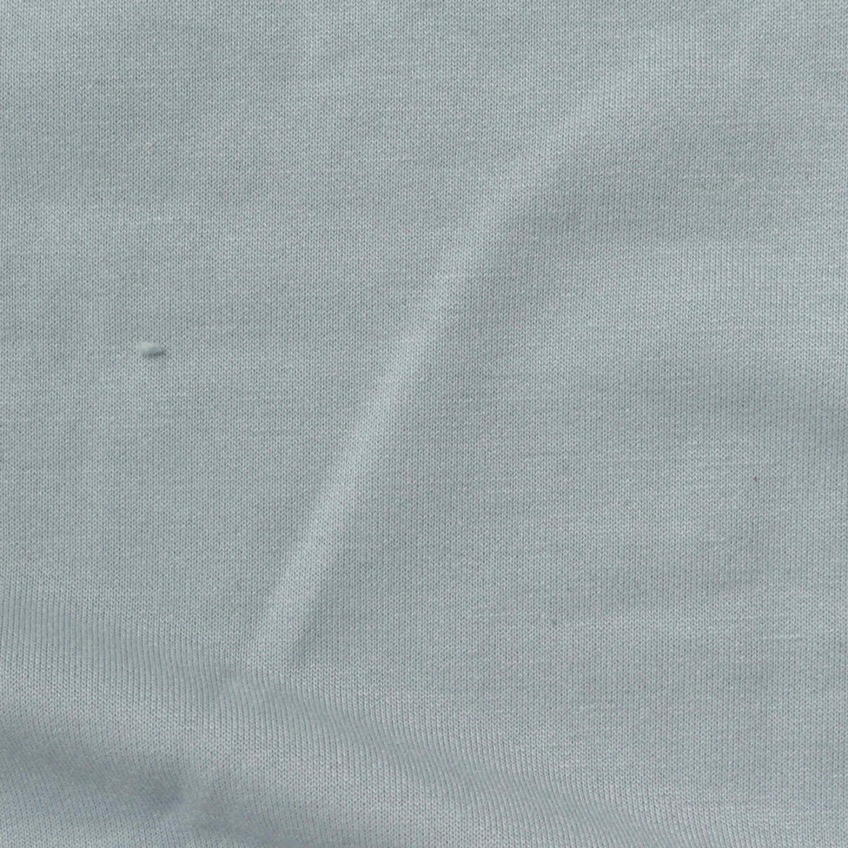 Polyester Stretch French Terry Fabric, 250 gsm, 165 cm — Blue
