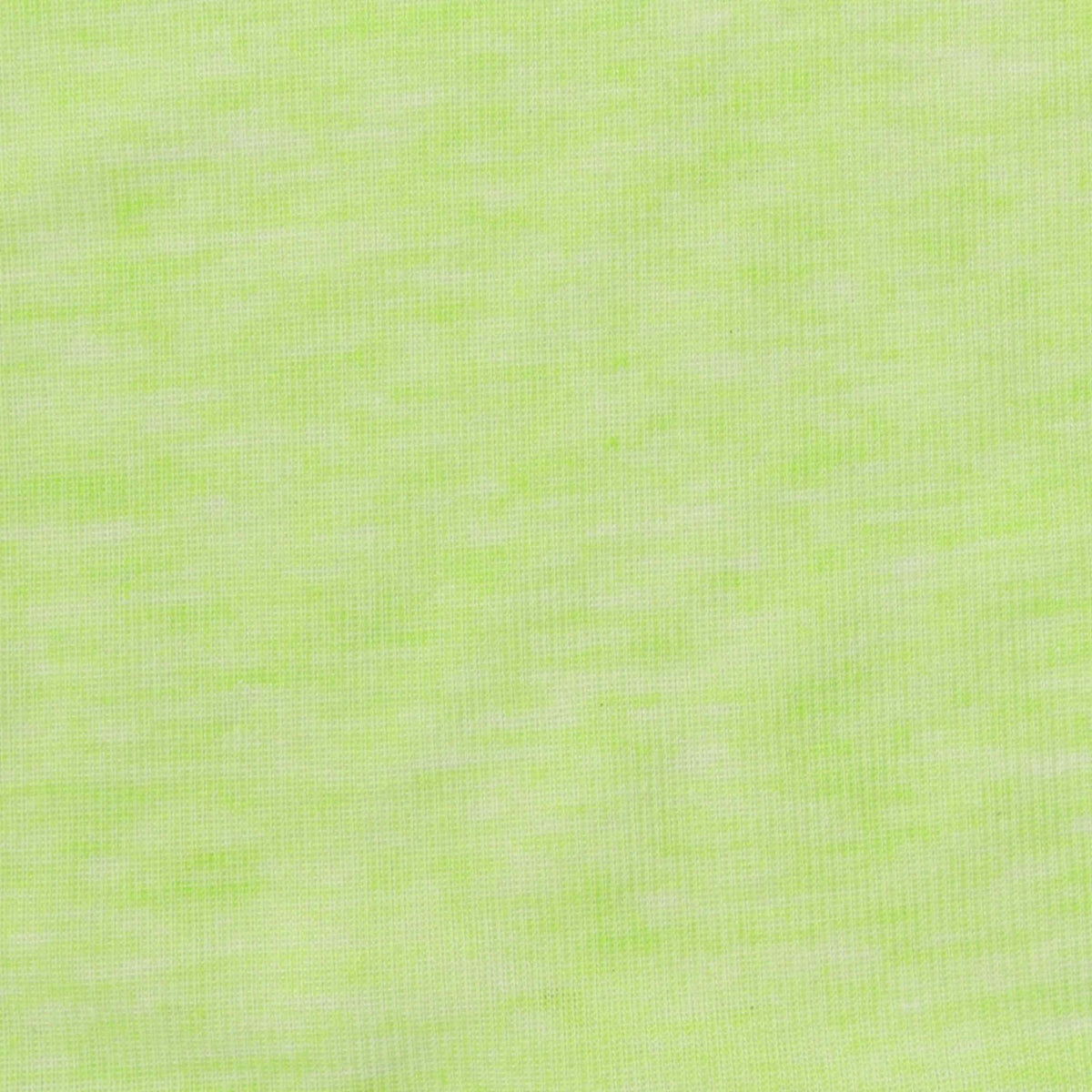 Light Lime Heathered-Marl Rib Knit, Poly-Viscose