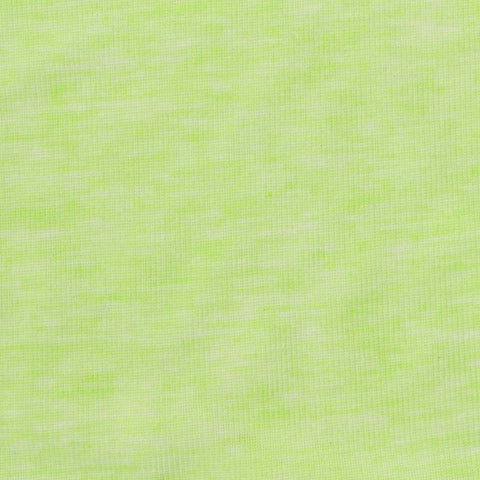 Light Lime Heathered-Marl Rib Knit, Poly-Viscose