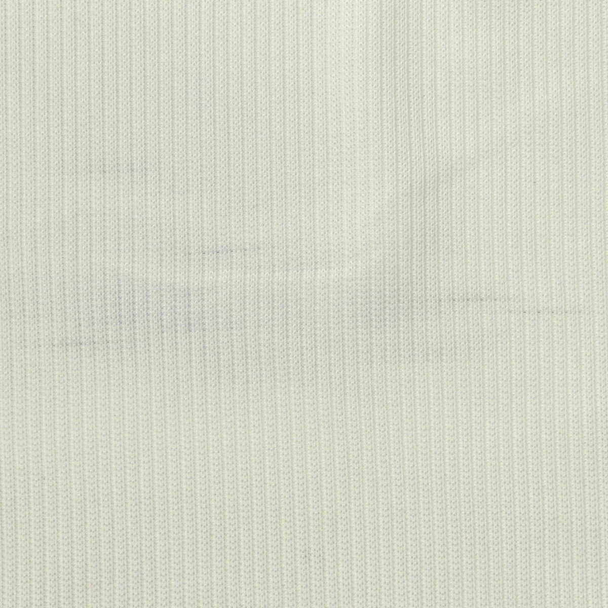 Polyester Stretch Rib Knit Fabric, 175 gsm, 150 cm — White